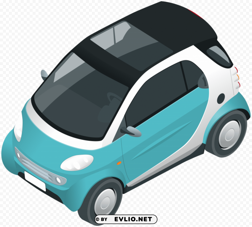 mini car Isolated Subject in Clear Transparent PNG