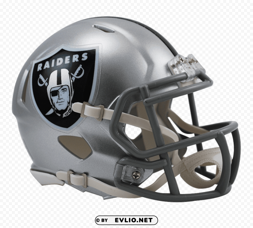 oakland raiders helmet PNG Graphic Isolated on Clear Background