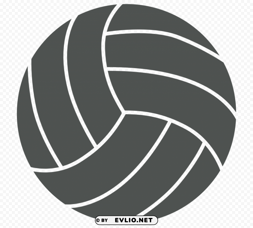 volleyball PNG clipart with transparency