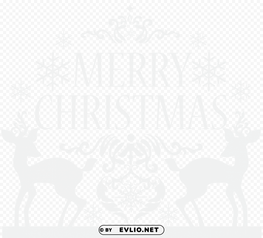 merry christmas transparent PNG for digital art