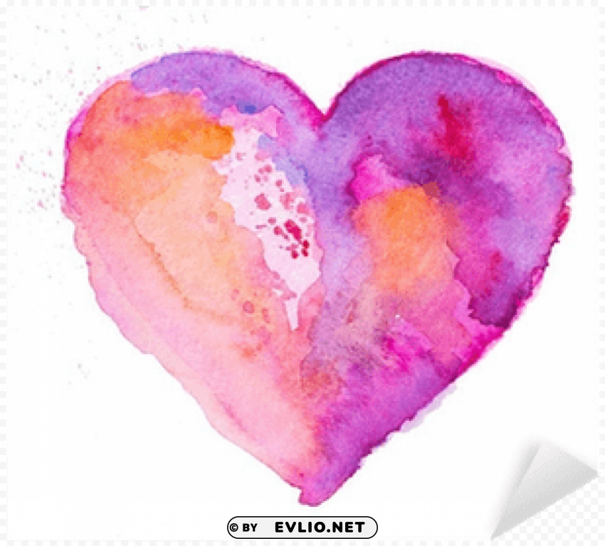 watercolor heart Transparent graphics PNG PNG transparent with Clear Background ID 00c61dbd