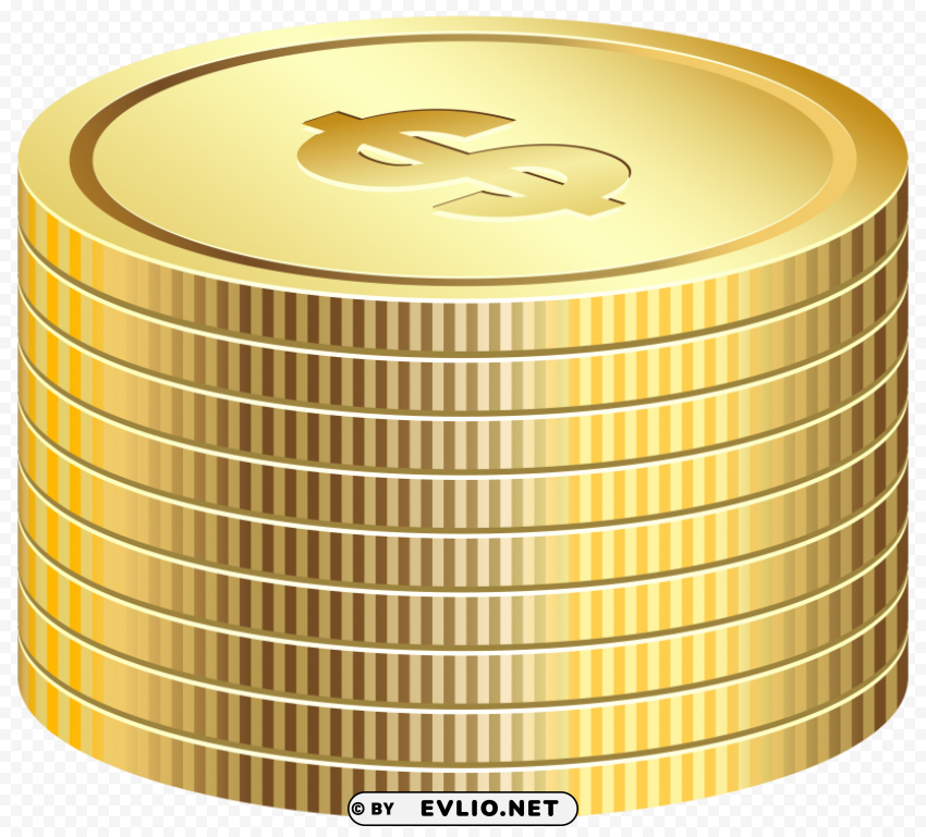 coins PNG Image with Isolated Subject