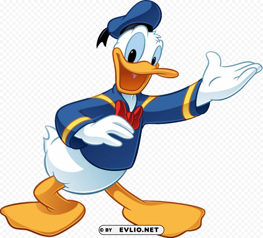 donald duck Clear pics PNG clipart png photo - c9b574d0