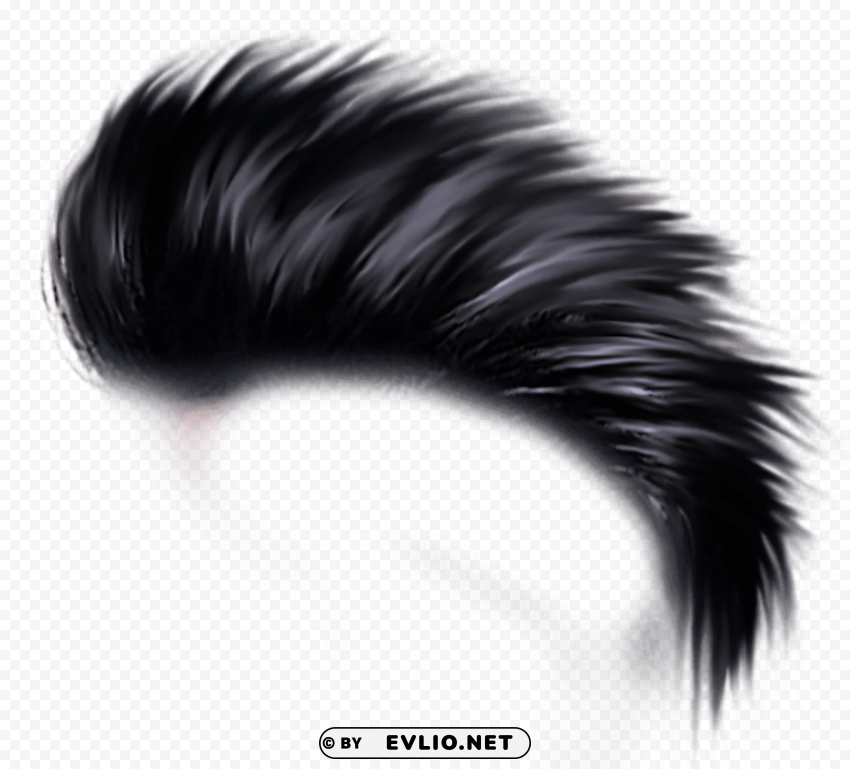 hair style hd Transparent Background Isolation in PNG Format