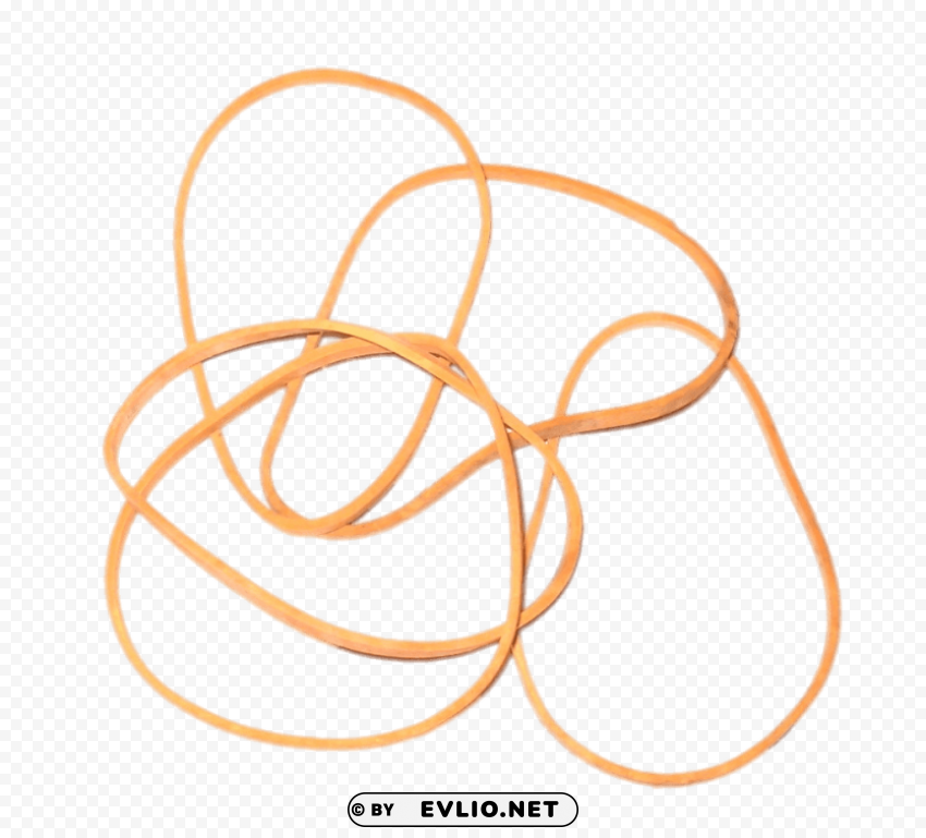 rubber bands PNG with Clear Isolation on Transparent Background