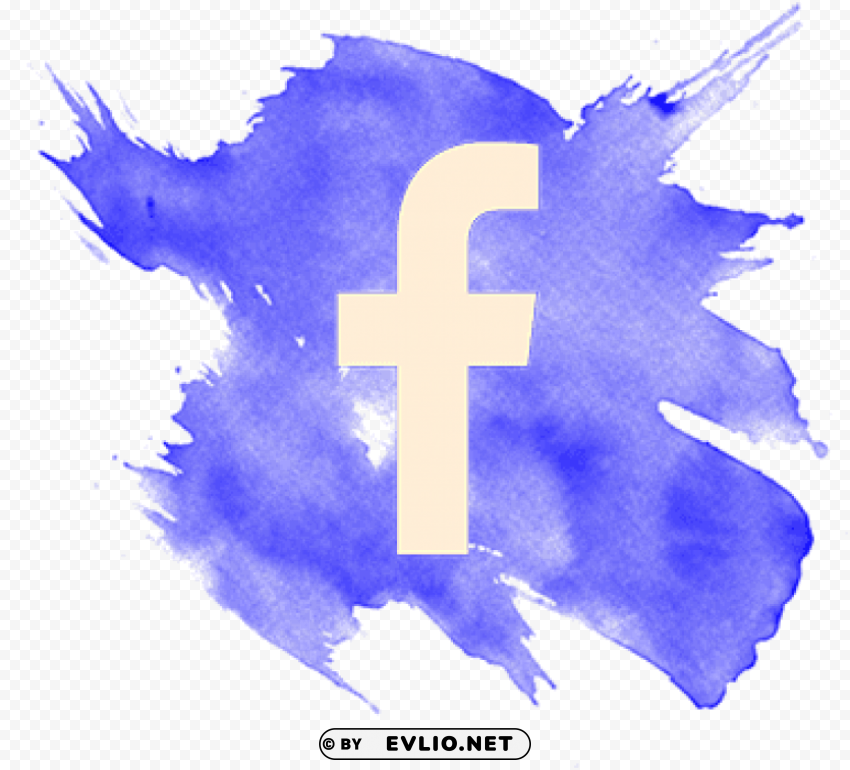Watercolor Facebook Logo PNG Images With Transparent Canvas Comprehensive Compilation