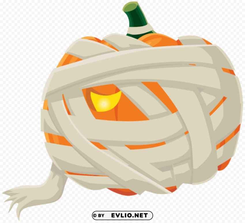 halloween mummy pumpkin Transparent PNG images bulk package