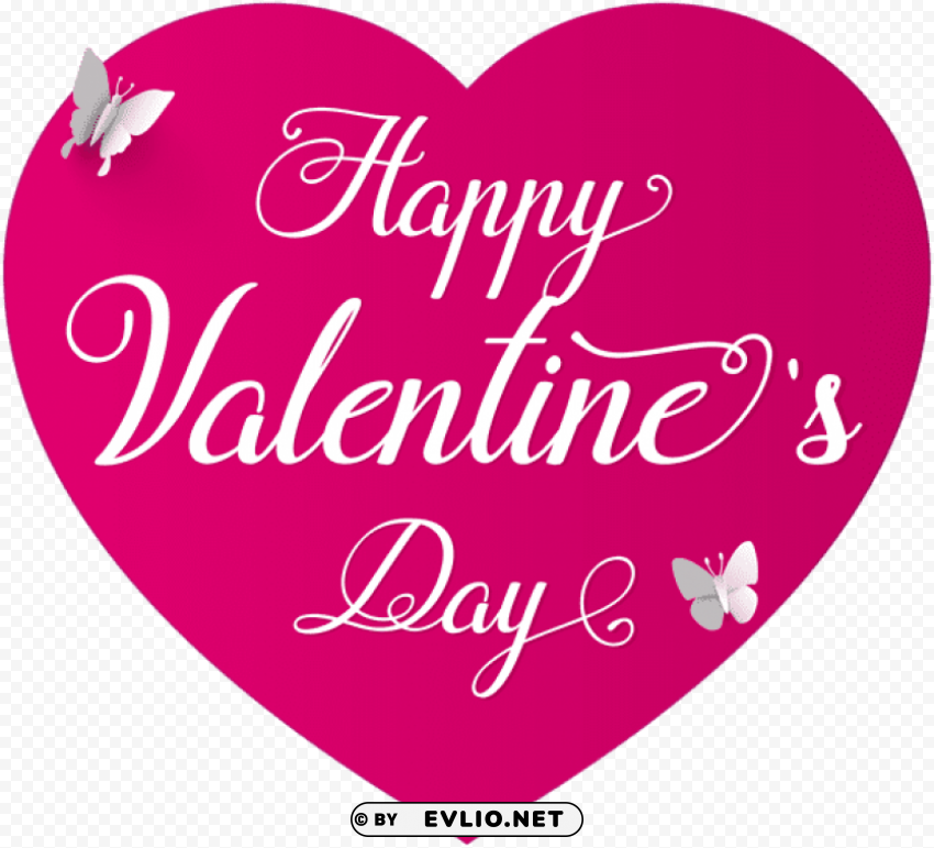 happy valentine's day deco PNG images with clear alpha layer