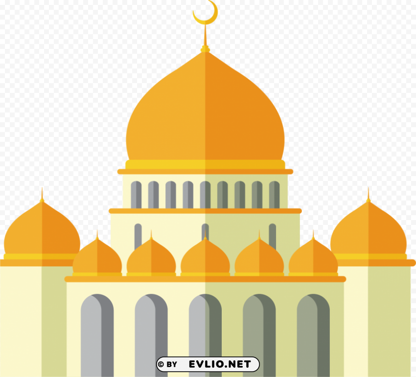 Mosque vector PNG images without licensing