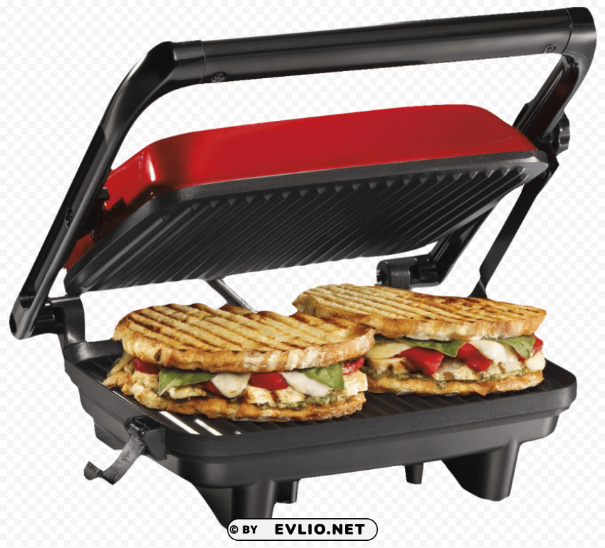 Sandwich Maker and Grill PNG graphics with clear alpha channel selection