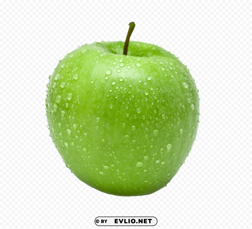 green apple's PNG design elements