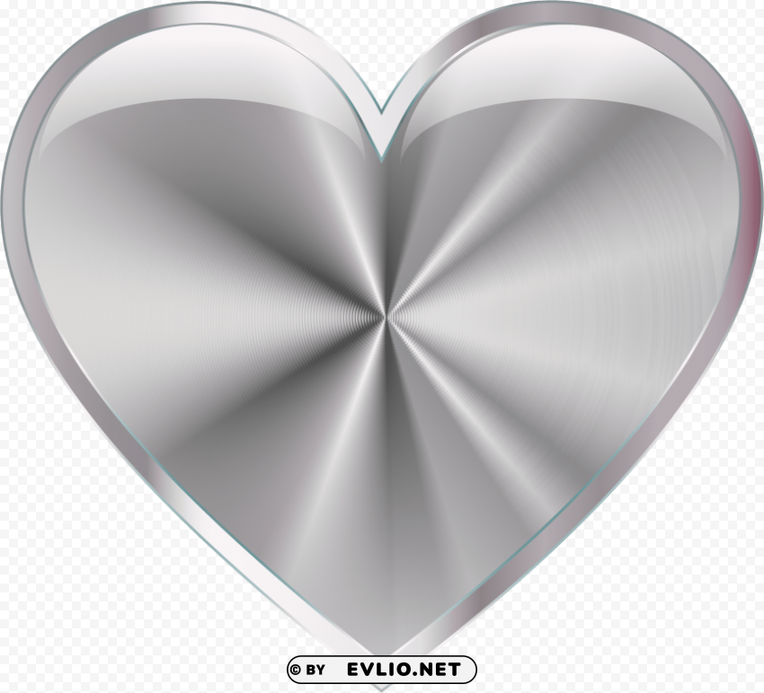 silver heart free PNG images for merchandise PNG transparent with Clear Background ID 31224e60