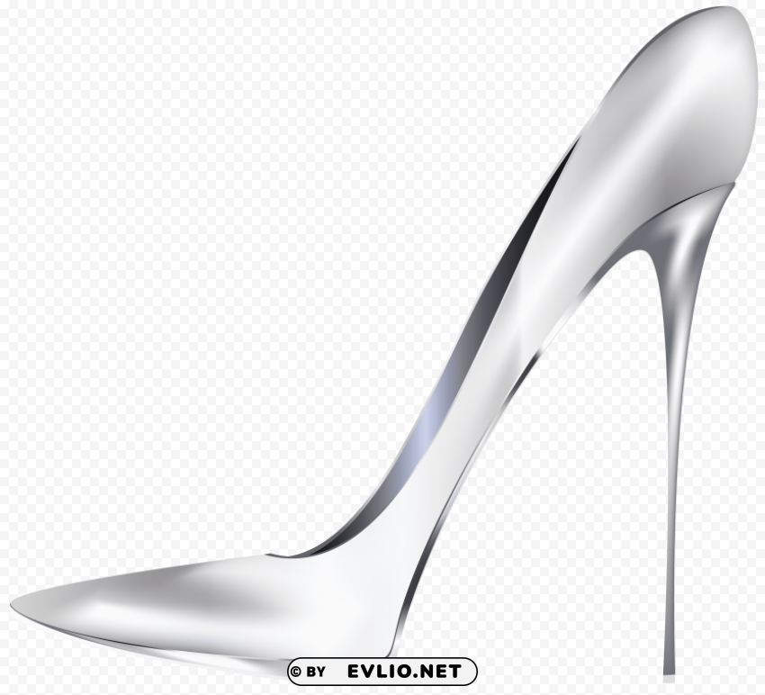 white high heels PNG transparent stock images