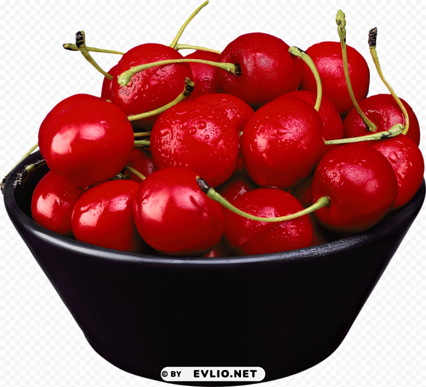 Cherrys Transparent Background Isolated PNG Art