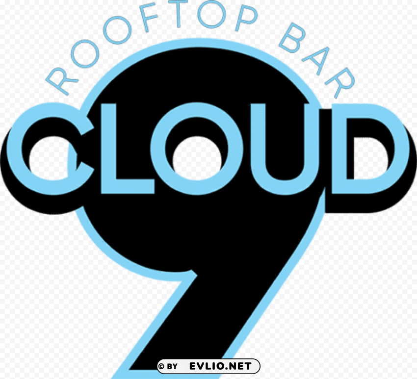 cloud 9 wilmington nc Clean Background Isolated PNG Design
