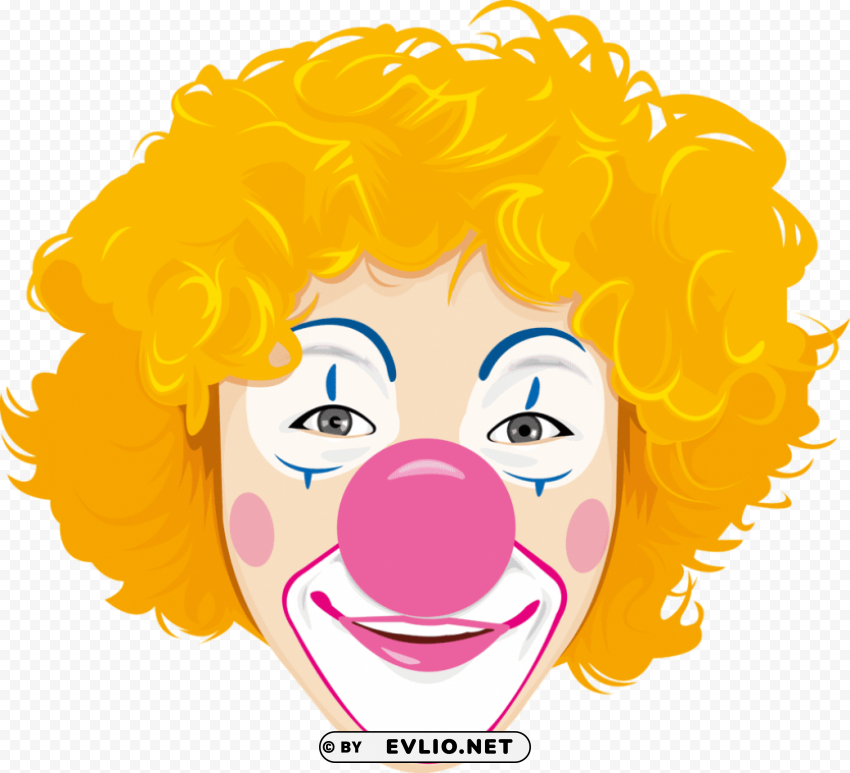 Clowns CleanCut Background Isolated PNG Graphic