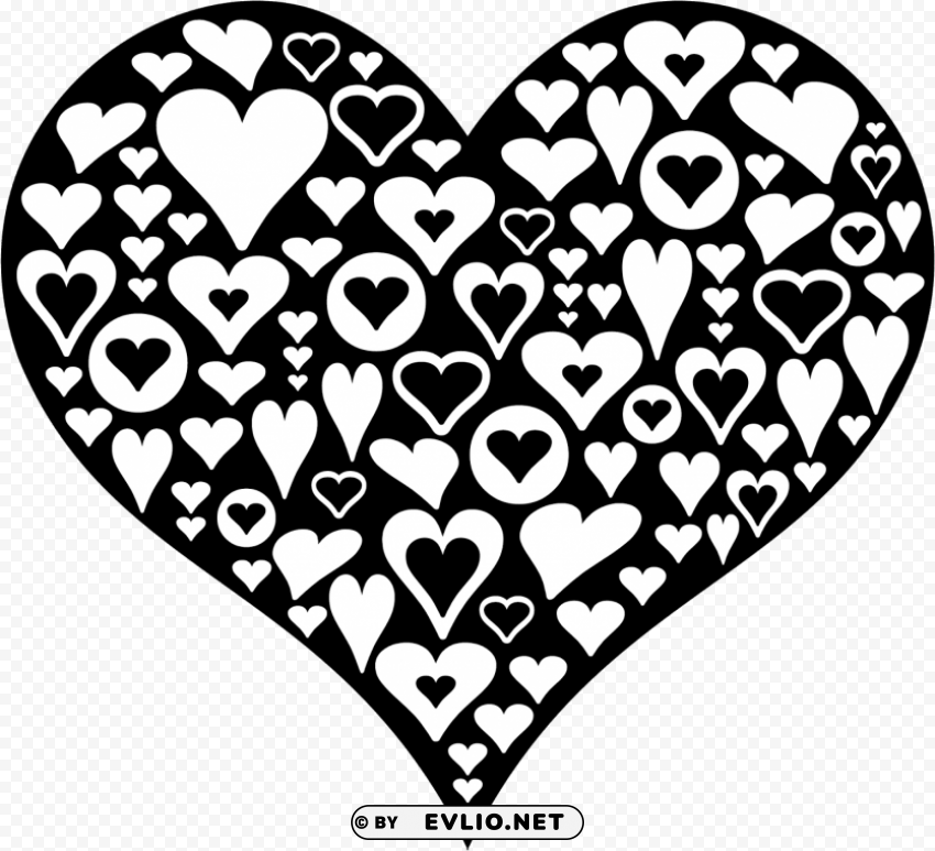 stickalz llc heart to heart wall art sticker decal Isolated Artwork in Transparent PNG Format