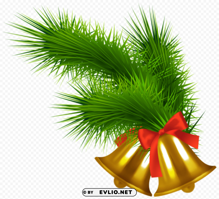 Christmas Bellspicture Isolated Design Element On Transparent PNG