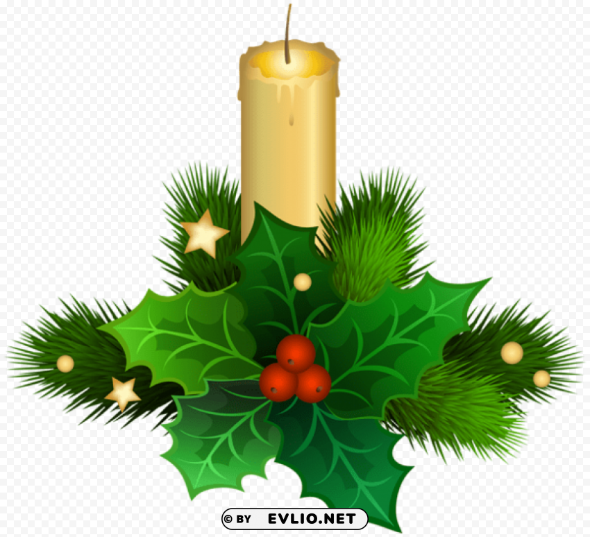 Christmas Candle PNG Transparent Photos Library