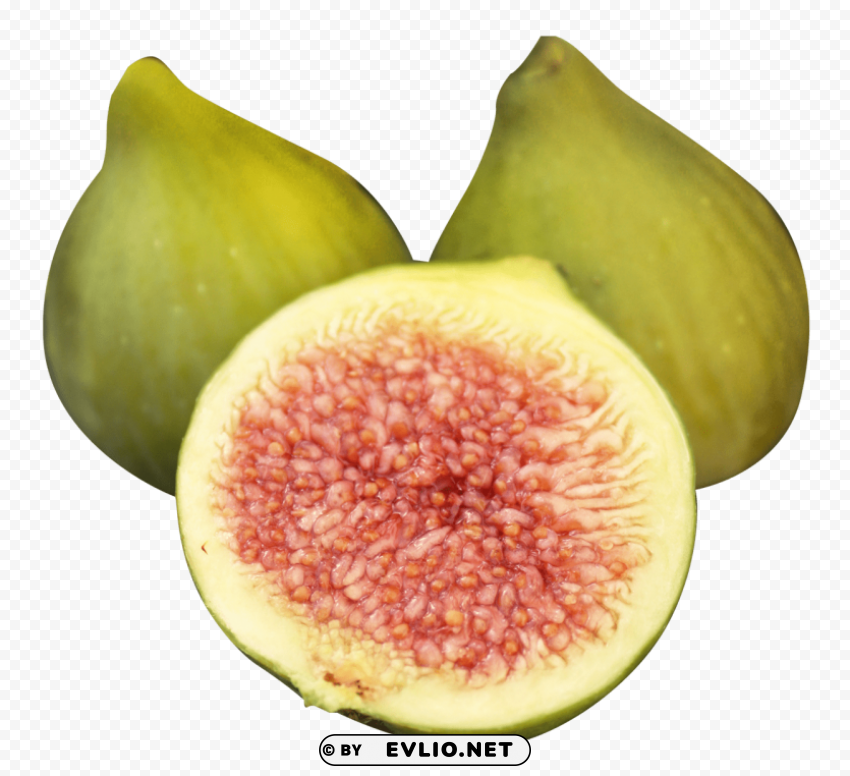 fig Isolated Design Element in Transparent PNG