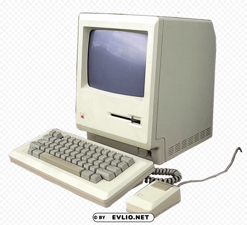 Clear mac vintage computer Clear PNG graphics free PNG Image Background ID bb3dbedf