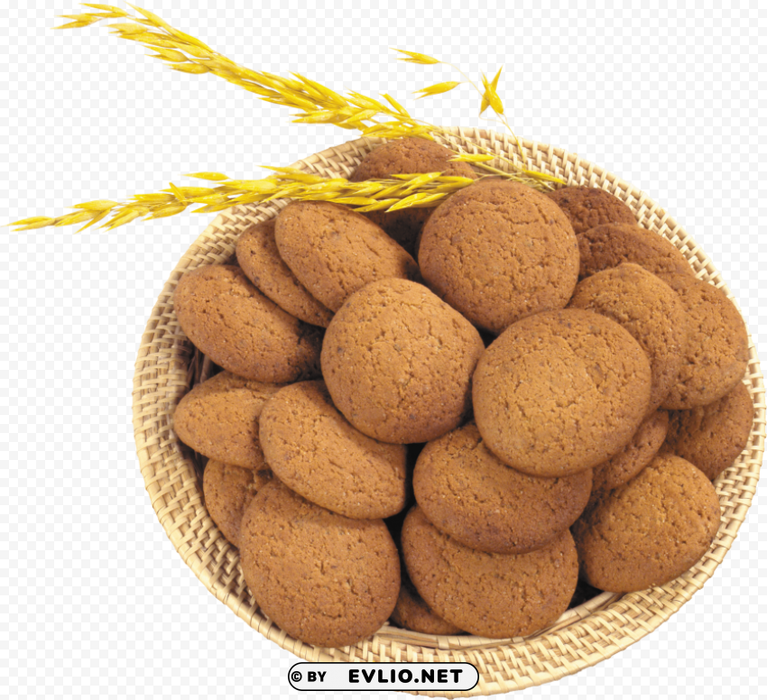 plate of biscuits HighQuality PNG with Transparent Isolation