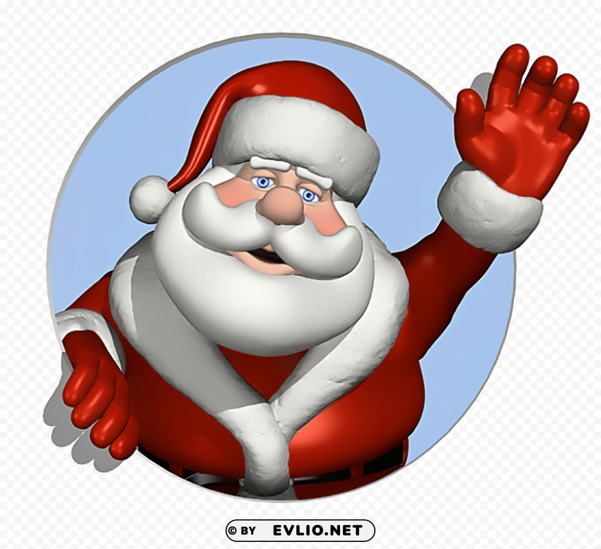 santa claus transp PNG file with no watermark clipart png photo - 9a686ee9