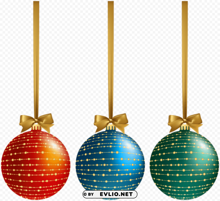 decorative christmas ball set HighResolution Transparent PNG Isolated Graphic