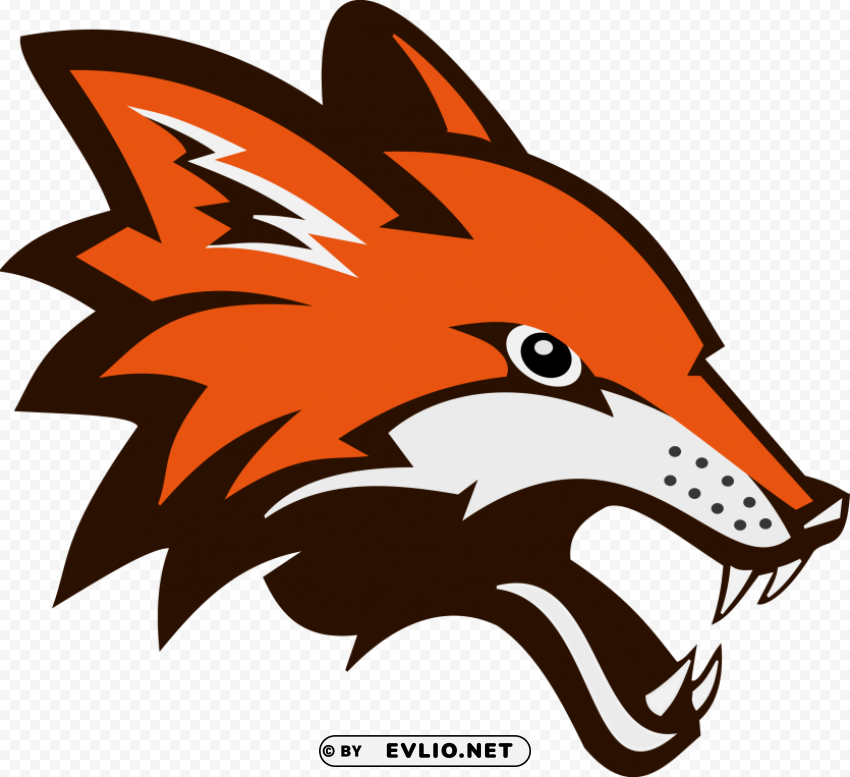 fox Isolated Character with Transparent Background PNG