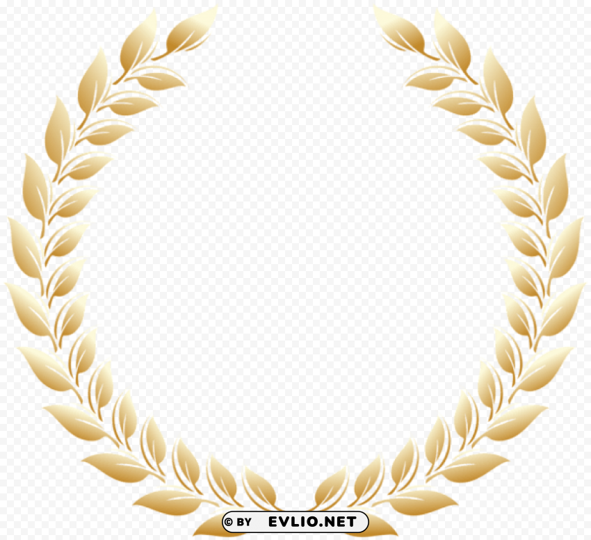 laurel wreath transparent PNG files with no backdrop pack