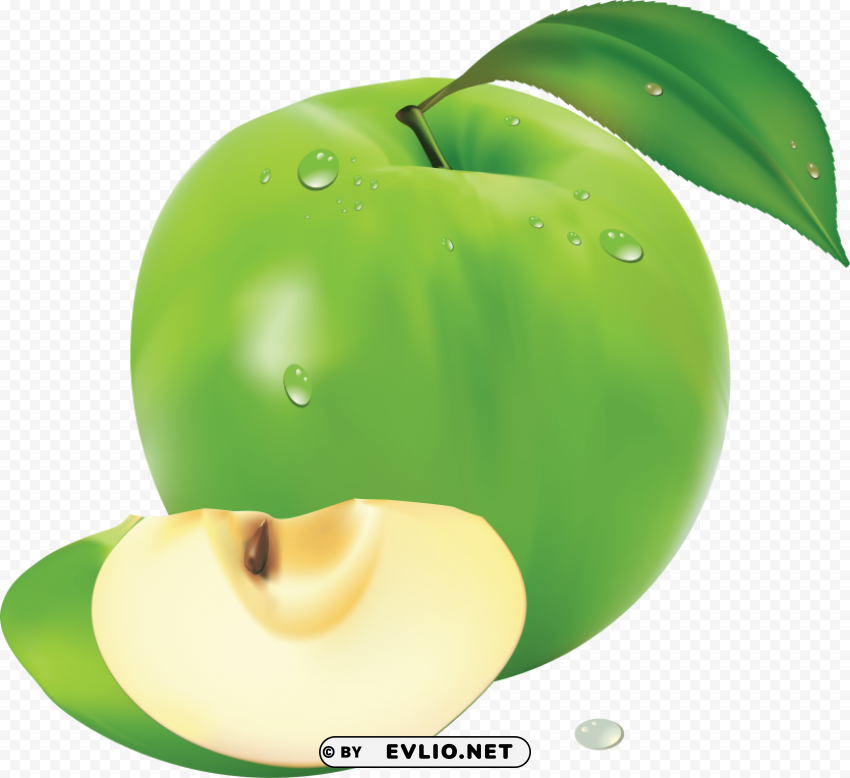 Green Apples PNG With Isolated Object And Transparency