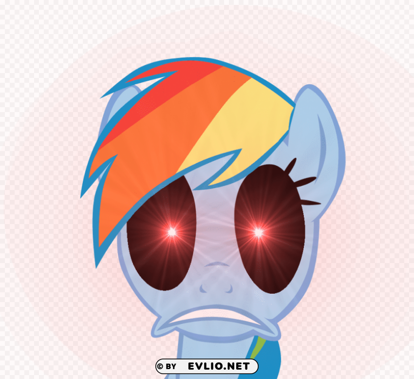 rainbow dash PNG with no background diverse variety