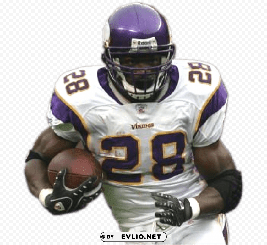 adrian peterson portrait PNG files with no royalties