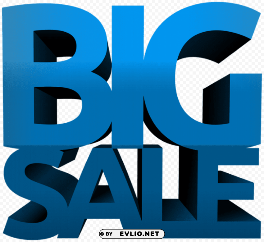 big sale blue PNG with Isolated Object