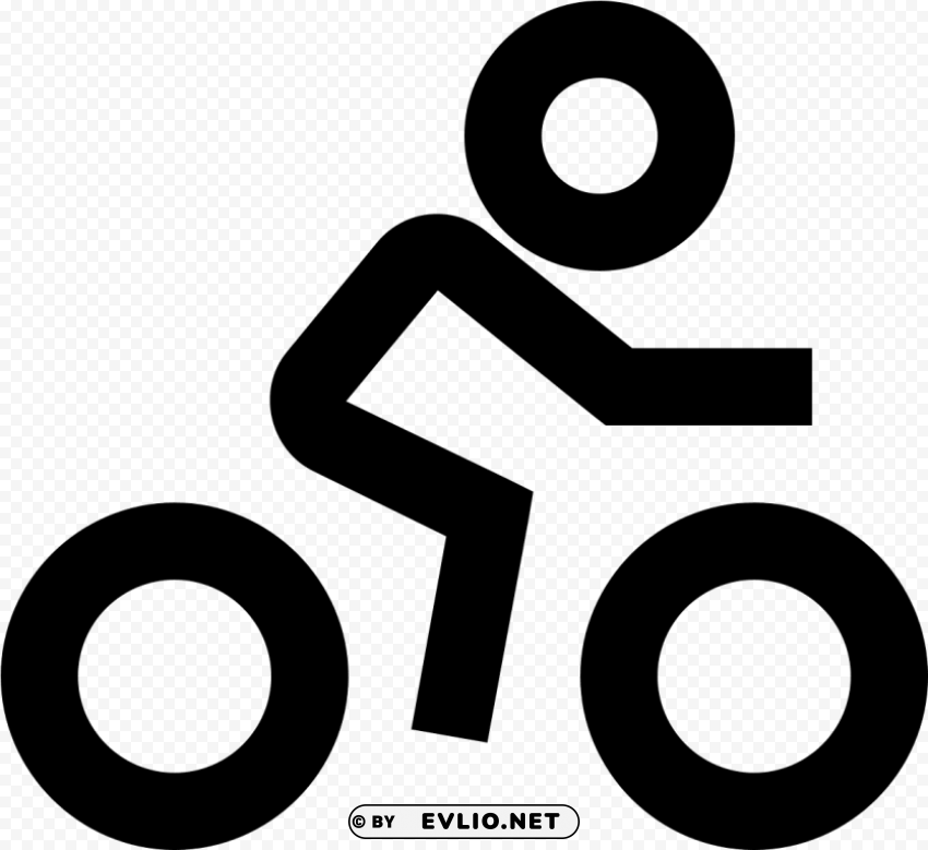 bike ride Isolated Character in Clear Transparent PNG