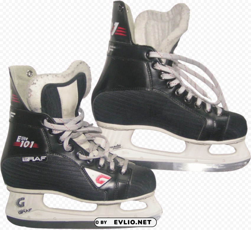 ice skates Transparent PNG Isolated Graphic Design