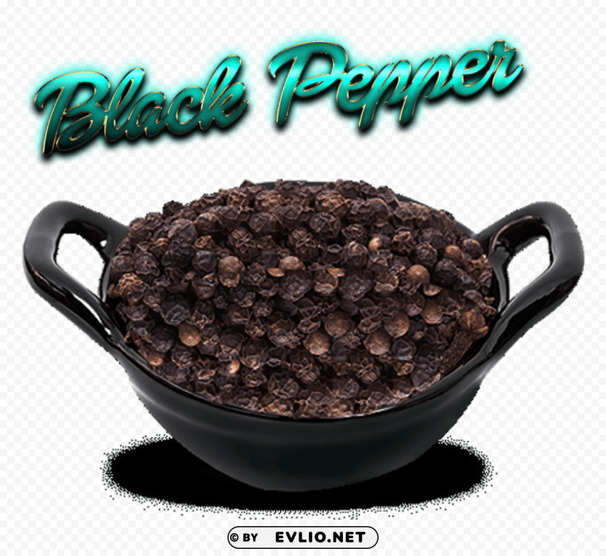 black pepper free Transparent PNG Illustration with Isolation