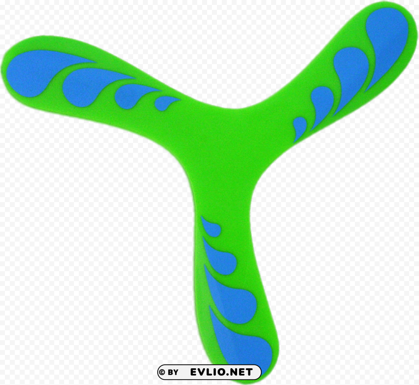 Transparent Background PNG of Tri-blade Boomerang - Image ID 7157cab2 Clear PNG pictures free - Image ID 7157cab2