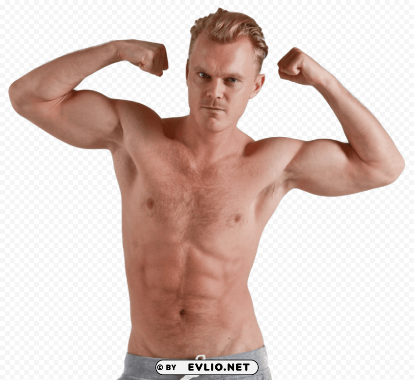 muscle PNG Graphic Isolated on Clear Backdrop