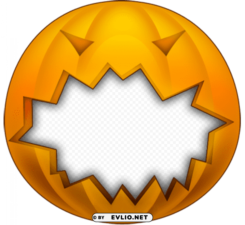 pumpkin-frame Transparent Background Isolated PNG Design