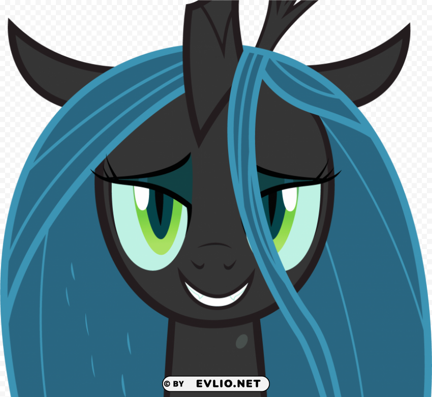 queen chrysalis bedroom eyes Isolated Subject in Transparent PNG Format