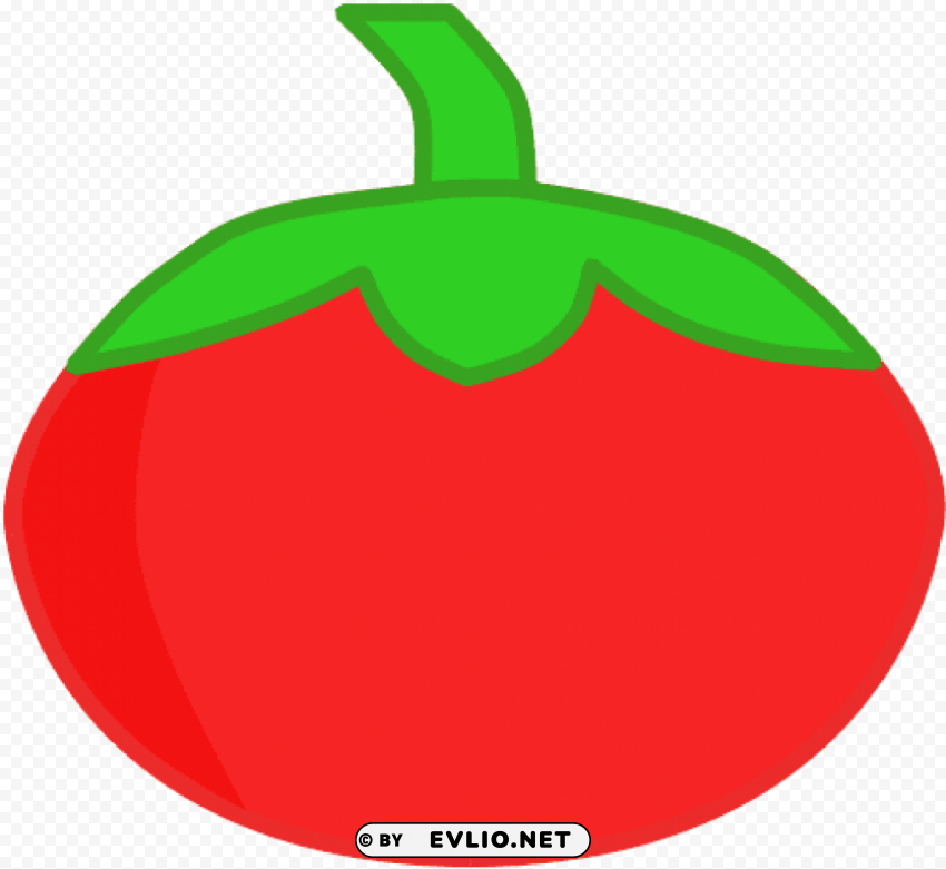 Strive For The Million Tomato Clean Background Isolated PNG Image