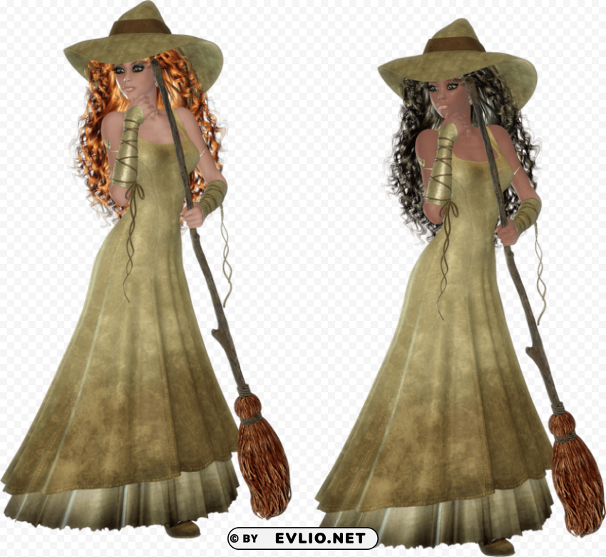 witch HighResolution Transparent PNG Isolated Element