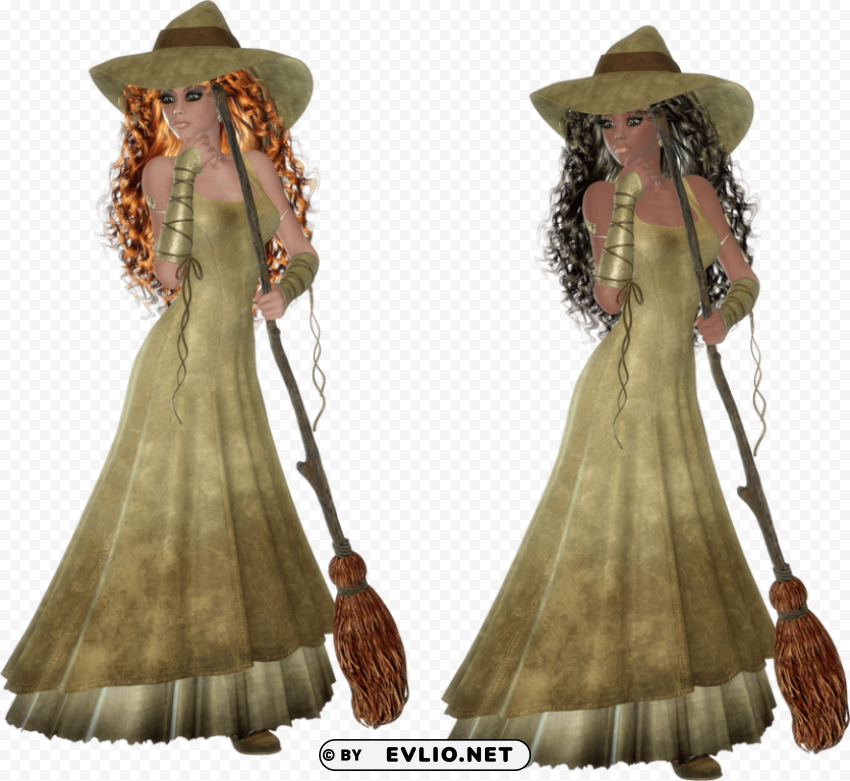 witch HighResolution Transparent PNG Isolated Element clipart png photo - fc3dd0d5