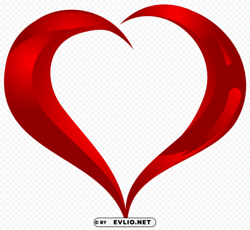 Beautiful Heart PNG With No Cost