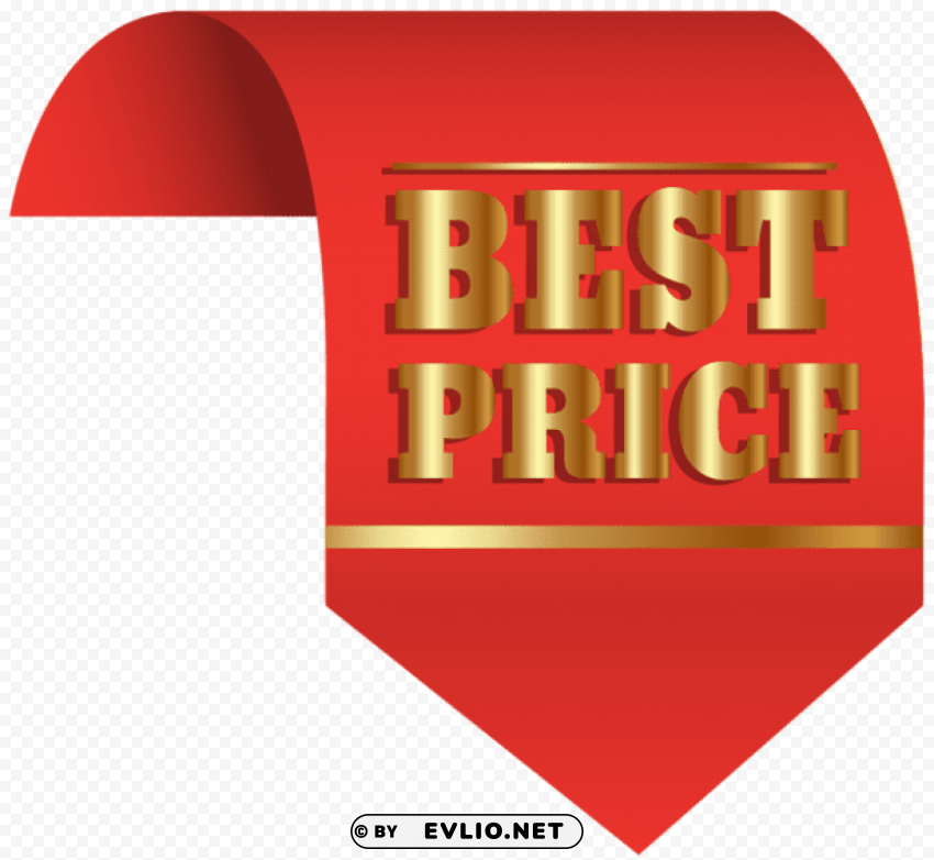 best price red label clip-art PNG with no background required