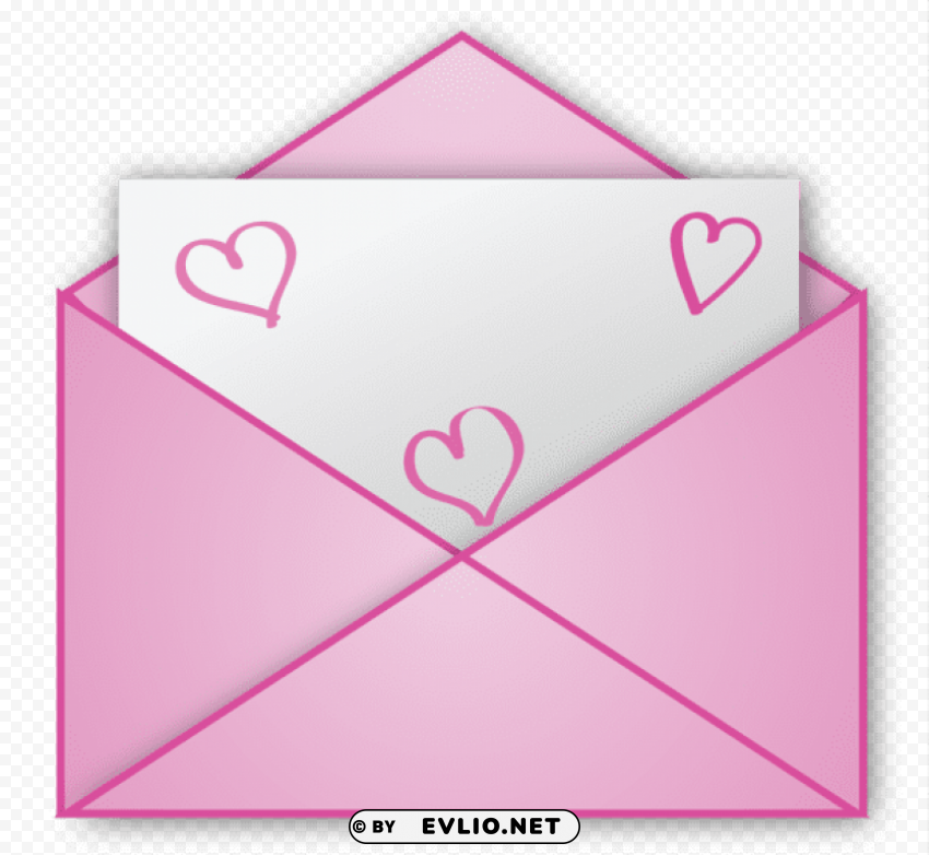 Valentine Pink Letterpicture PNG Images Without Licensing