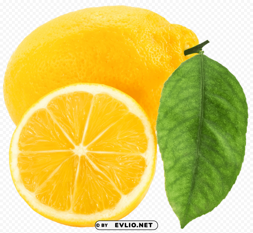 Lemons PNG Images With Transparent Elements Pack