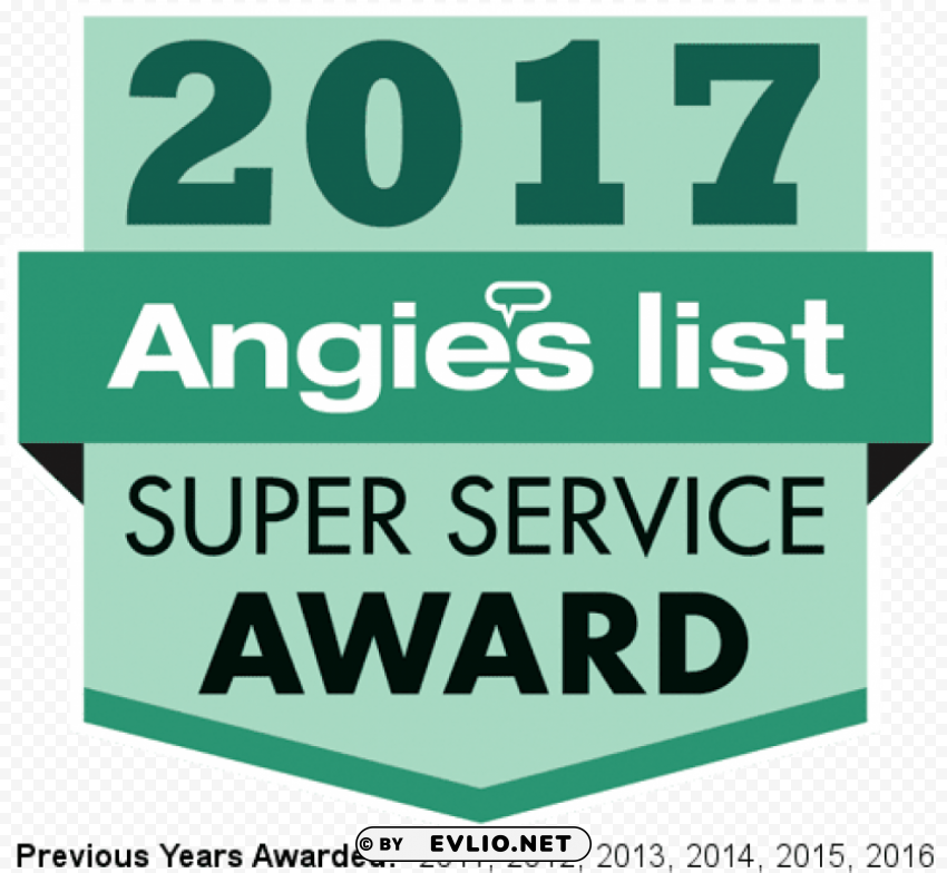 angie's list super service award 2018 PNG transparent photos for design