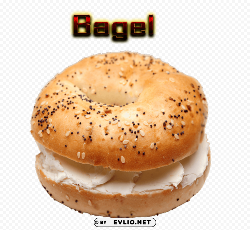 bagel Isolated Illustration on Transparent PNG